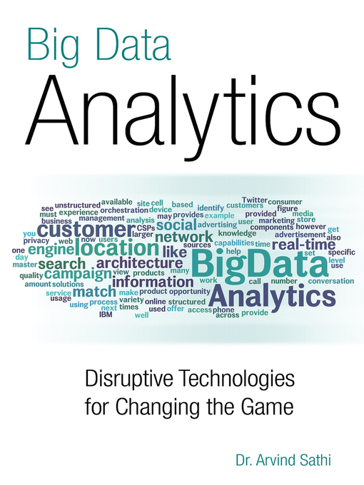 Title details for Big Data Analytics by Arvind Sathi - Available